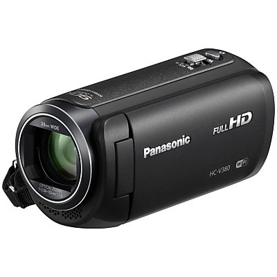 Panasonic HC-V380EB Camcorder, Wi-Fi, HD 1080p, 2.5MP Movie/10MP Still, 50x Optical Zoom, 90x Intelligent Zoom, 2.7 Wide LCD Touch Monitor Panasonic HC-V380EB Camcorder, Wi-Fi, HD 1080p, 2.5MP Movie/10MP Still, 50x Optical Zoom, 90x Intelligent Zoom, 2.7 Wide LCD Touch Monitor